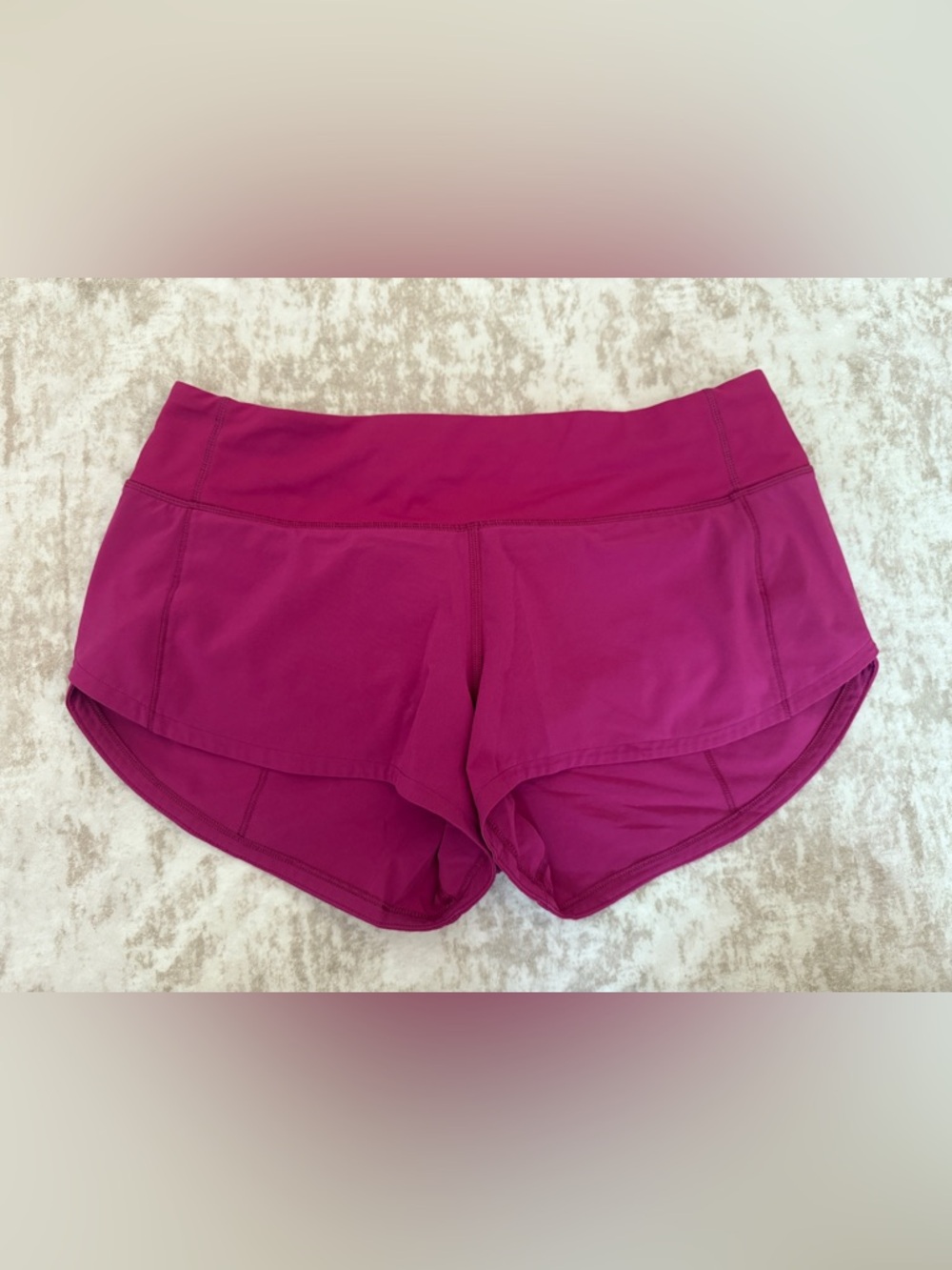 Lululemon Speed Up Shorts Low Rise 2.5” Pink Size 4